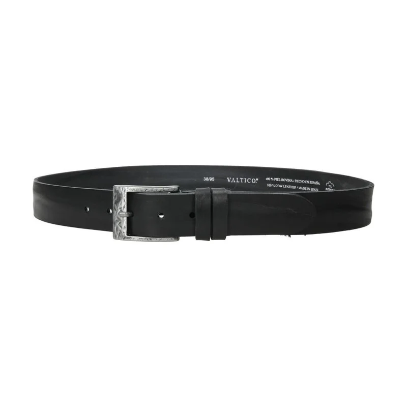 Cinturón De Piel Arrugada Hombre