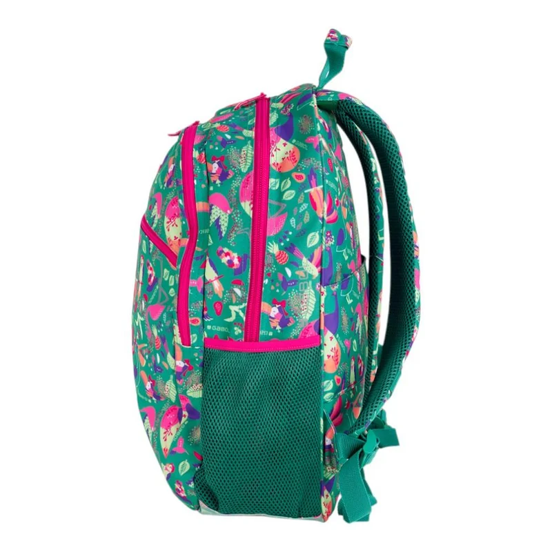 Mochila Escolar Gabol Vida Adaptable a Carro 2 Compartimentos