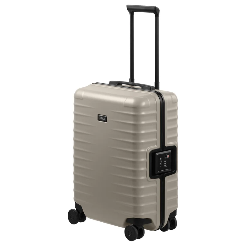 TITAN OVERSEAS - Trolley de cabina con 4 ruedas S 55/23 cm (moonstone grey, 55 cm)