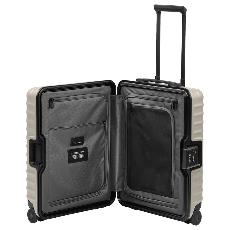 TITAN OVERSEAS - Trolley de cabina con 4 ruedas S 55/23 cm (moonstone grey, 55 cm)