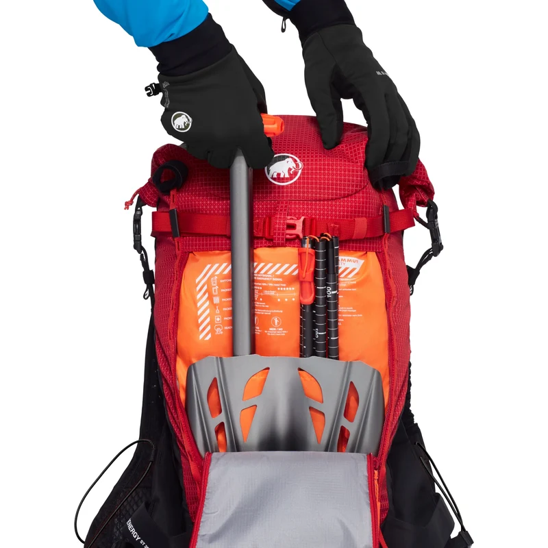Mammut Aenergy ST 20-25 - Mochila de esquí de travesía 46 cm (white-mammut red)