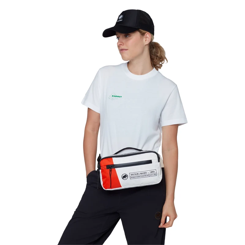 Mammut Seon Alpine 2L - Riñonera 24 cm (white-mammut red)